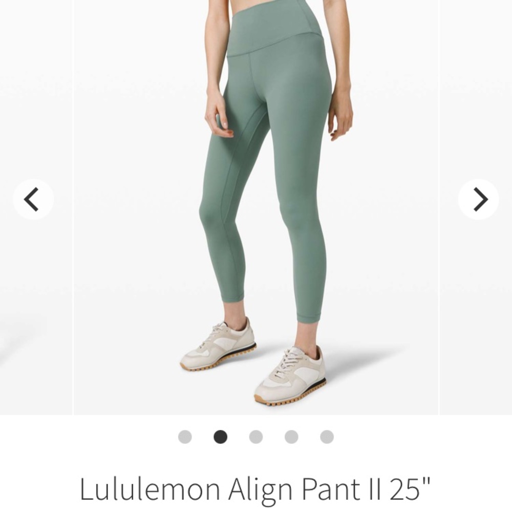 Lululemon Align Legging 25" II Tidewater Teal